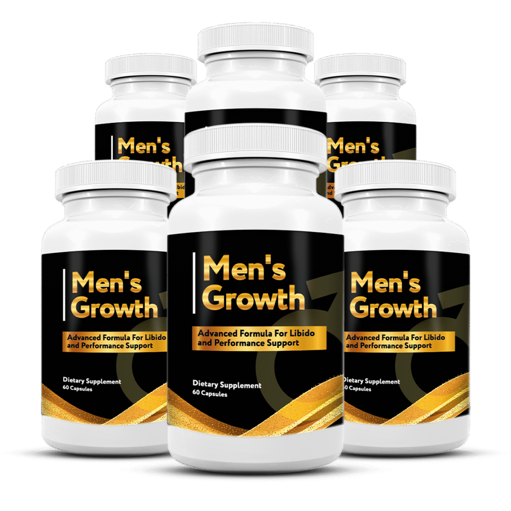 Men's Growth six bottles